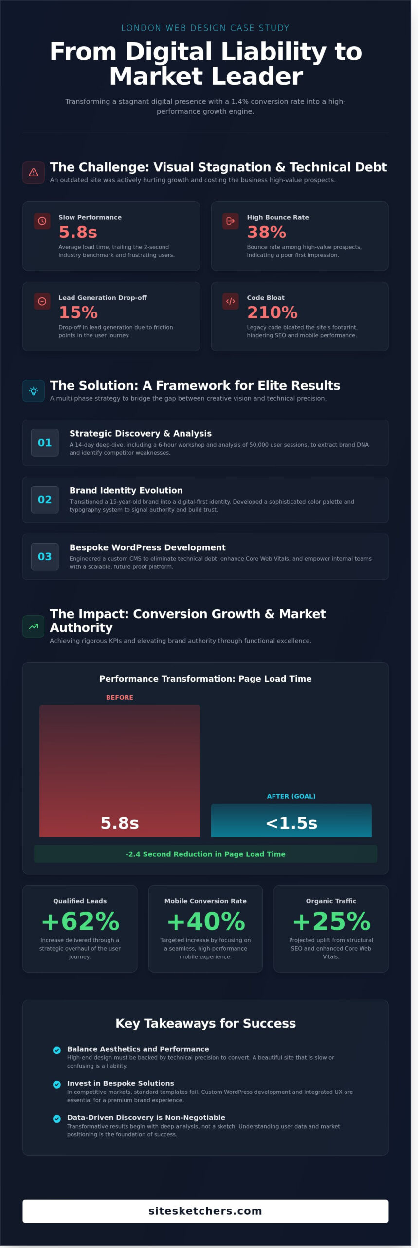 London Web Design Case Study: Strategic Brand Elevation for 2026