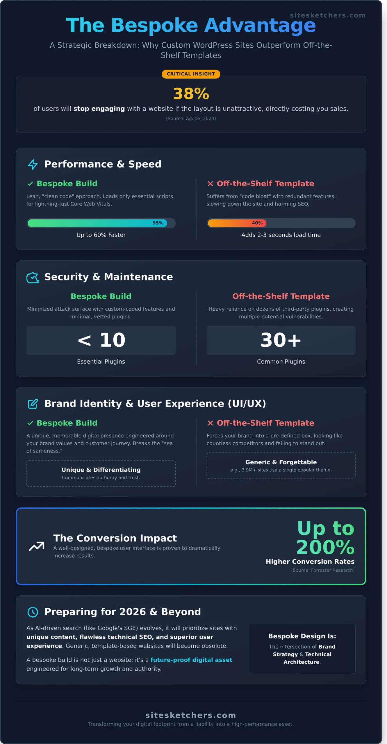 Bespoke WordPress Web Design UK: Elevating Brands in 2026